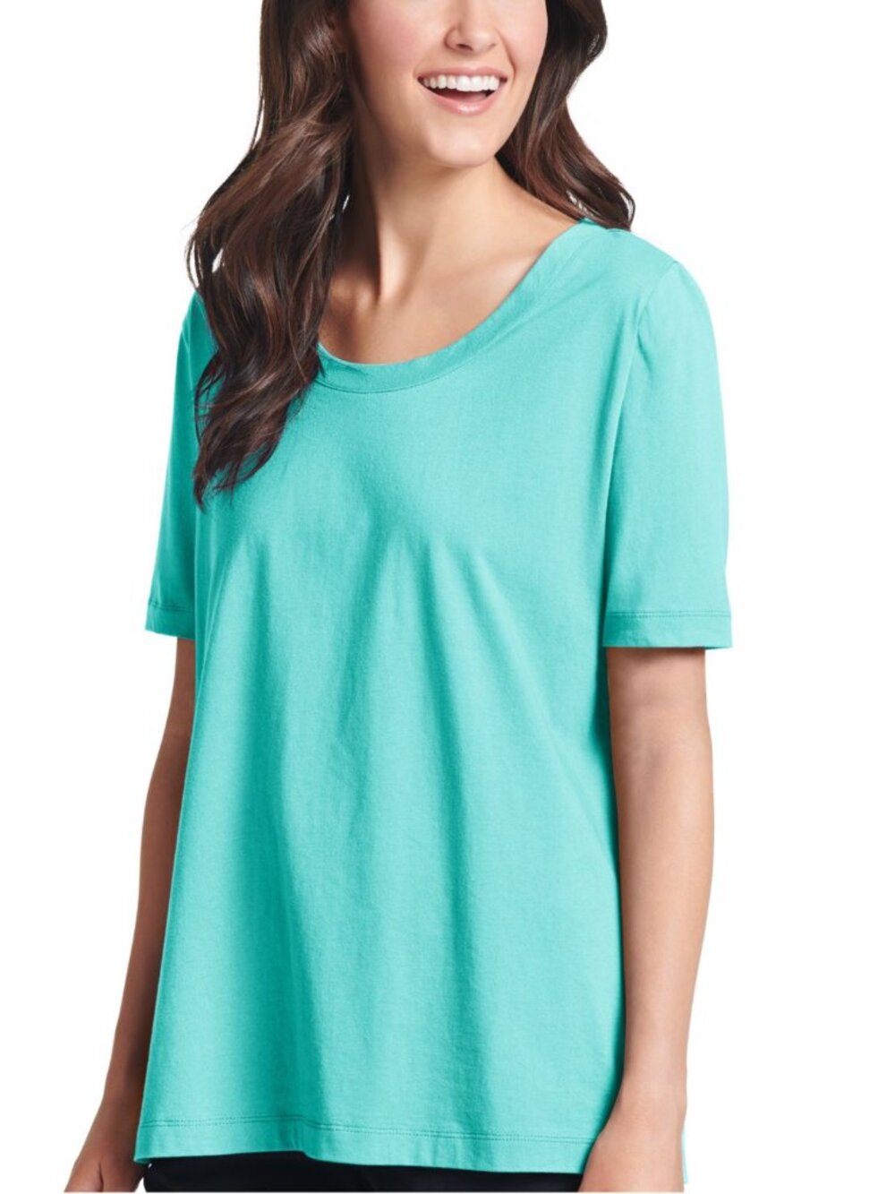 Jockey Womens Everyday Essentials Cotton Short Sleeve Sleep T-Shirt